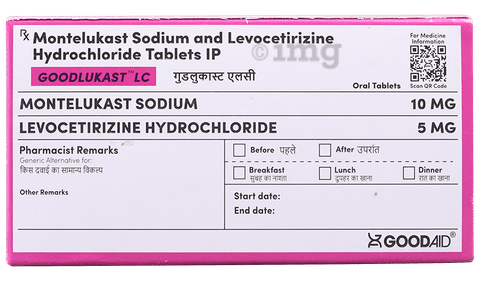 Goodlukast LC Tablet image
