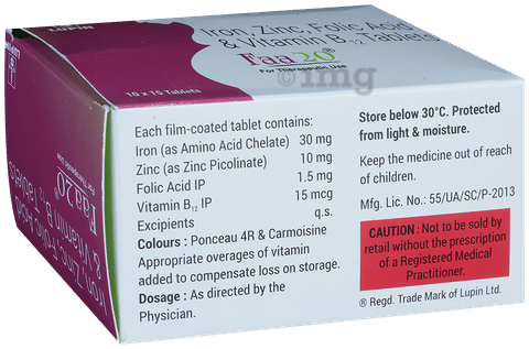 Tab outlet faa 20mg