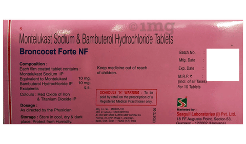 Broncocet-Forte NF Tablet image