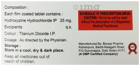 Prucalm 25mg Tablet image Prucalm 25mg Tablet image