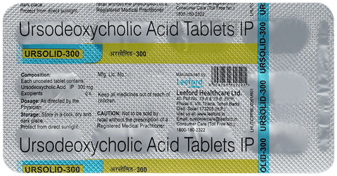 Ursolid 300mg Tablet image