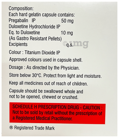 Maxdulin LS 50mg/10mg Capsule image Maxdulin LS 50mg/10mg Capsule image