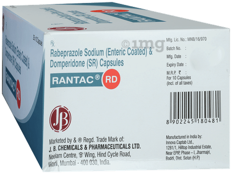 Rantac RD 30mg/20mg Capsule image