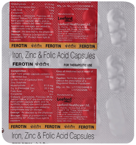 Ferotin Capsule image Ferotin Capsule image
