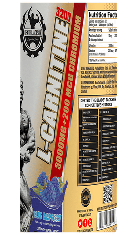 Dexter Jackson L-Carnitine Liquid Blue Raspberry: Buy bottle of 473.28 ml  Oral Liquid at best price in India