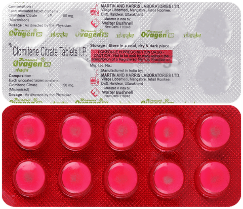 Ovagen 50mg Tablet image