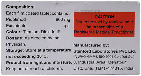 Pidotimune 800 Tablet image