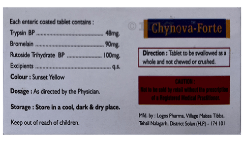 Chynova SP 15 Tablet image