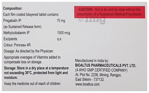 Adpregab-M 75 Tablet SR image Adpregab-M 75 Tablet SR image