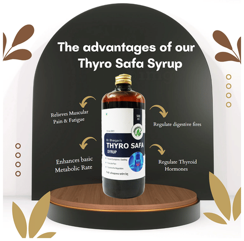 Dr.Bhargav’s Thyro Safa Syrup (500ml Each) 4
