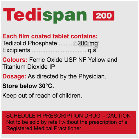 Tedispan 200 Tablet image Tedispan 200 Tablet image