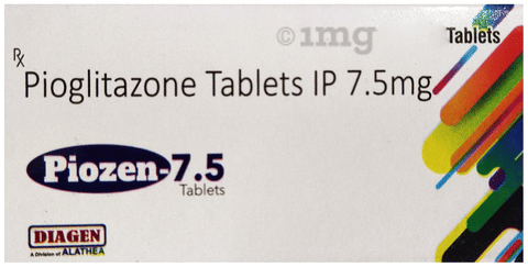 Piozen 7.5 Tablet image Piozen 7.5 Tablet image