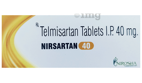 Nirsartan 40 Tablet image