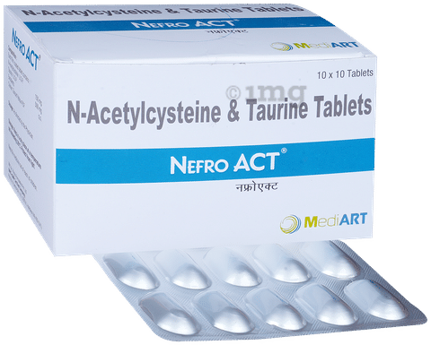 Nefro ACT 500mg/150mg Tablet