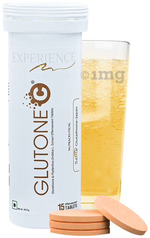 Glutone Glutone C (15 Effervescent Tablet Each): Buy bottle of 1.0 Pack at  best price in India