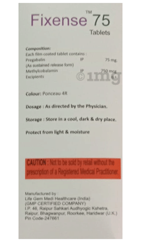 Fixense 75 Tablet image