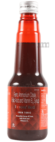 Fercee Red Syrup image Fercee Red Syrup image