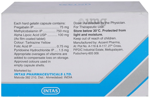 Pregabid Forte 75 Capsule
