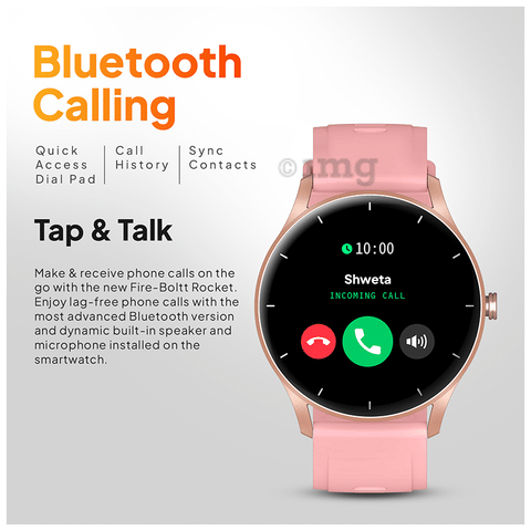 Fire Boltt Rocket Gold Pink Buy box of 1.0 Device at best price