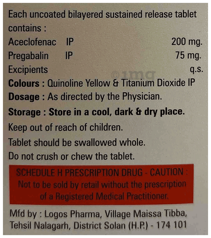 Dolovist-PG Tablet SR image