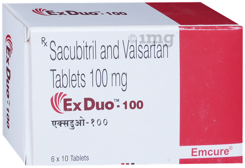 EX Duo 100 Tablet: View Uses, Side Effects, Price and Substitutes 