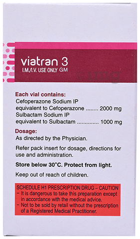 Viatran 2000mg/1000mg Injection image