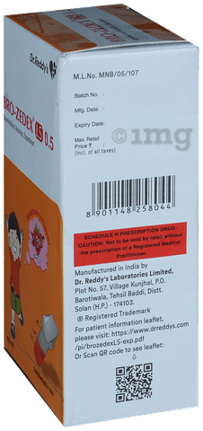 Bro-Zedex LS 0.5 Expectorant Raspberry image Bro-Zedex LS 0.5 Expectorant Raspberry image