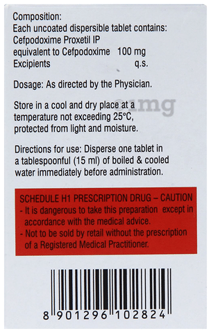 Cepodem DT 100mg Tablet image