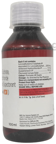 Levolin Plus Jr Expectorant image