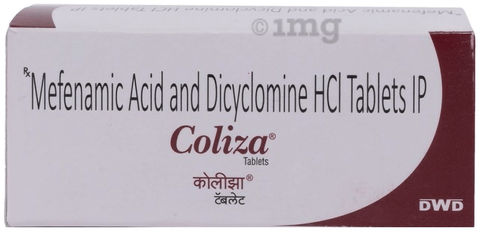 Coliza 10mg/250mg Tablet image