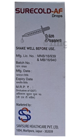 Surecold-AF Oral Drops Mix Fruit