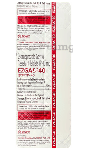 Ezgad 40 Tablet image Ezgad 40 Tablet image