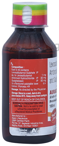 Aurakof-LS Syrup Sugar Free