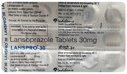 Lanspro 30 Tablet image