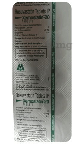 Xemostatin 20 Tablet image