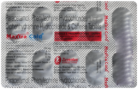 Maxtra Cold Plus Tablet image Maxtra Cold Plus Tablet image