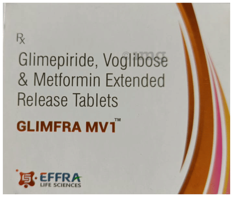 Glimfra MV 1 Tablet ER image Glimfra MV 1 Tablet ER image