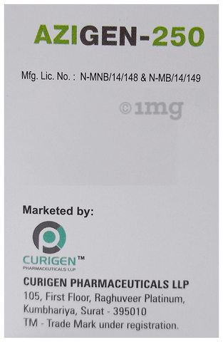 Azigen 250 Tablet image
