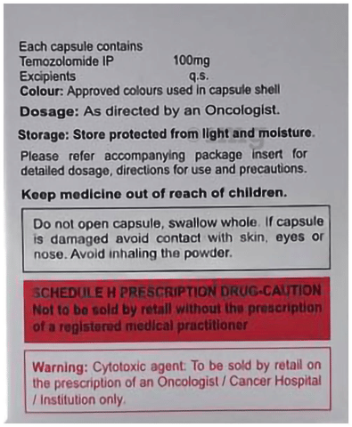 Temoget 100 Capsule image