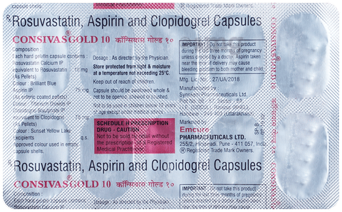 Consivas Gold 10 Capsule image