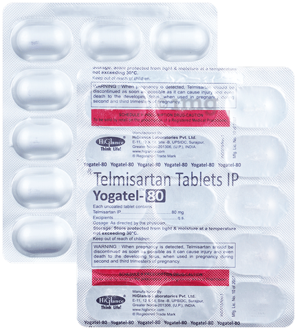 Yogatel 80 Tablet image