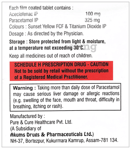 Achepamol Tablet image