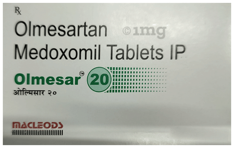 Olmesar 20 Tablet image