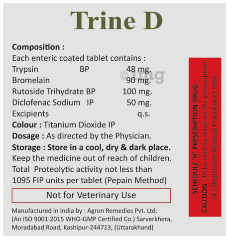 Trine D Tablet image