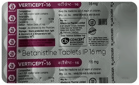 Verticept 16 Tablet image