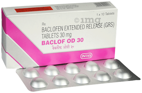 Baclof OD 30 Tablet ER