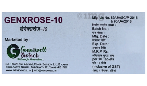 Genxrose 10 Tablet image