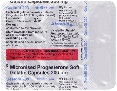 Gestofit 200 Capsule image