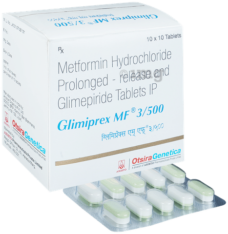 Glimiprex MF 3mg/500mg Tablet PR