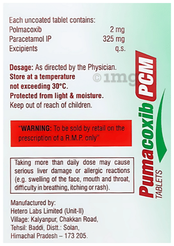 Pumacoxib PCM Tablet image Pumacoxib PCM Tablet image